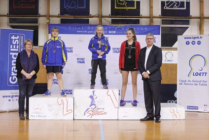 Podium Minimes Filles 2